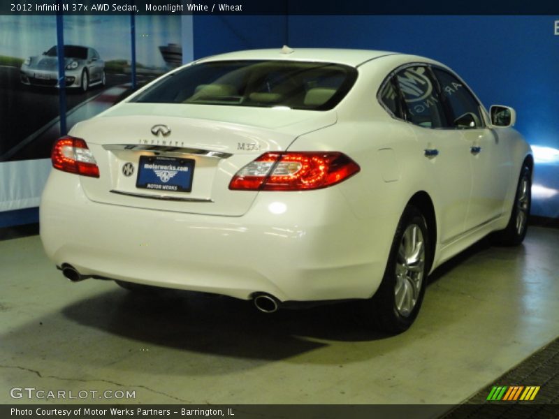 Moonlight White / Wheat 2012 Infiniti M 37x AWD Sedan