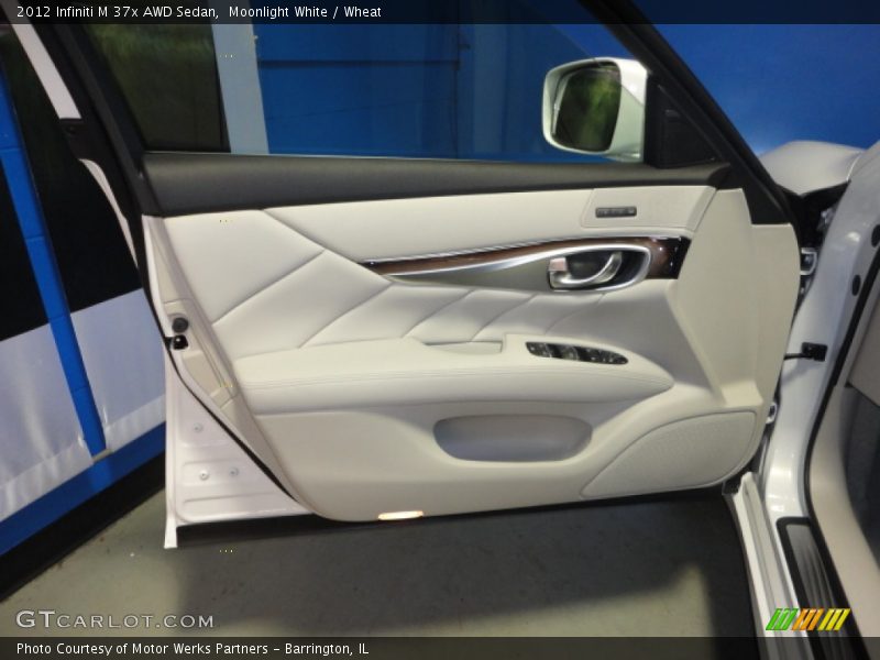 Moonlight White / Wheat 2012 Infiniti M 37x AWD Sedan