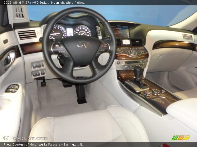 Moonlight White / Wheat 2012 Infiniti M 37x AWD Sedan