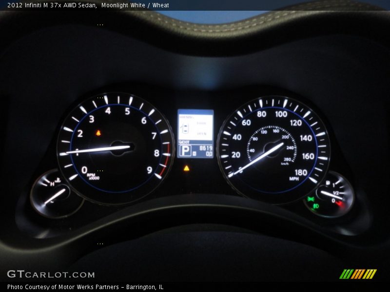 Moonlight White / Wheat 2012 Infiniti M 37x AWD Sedan