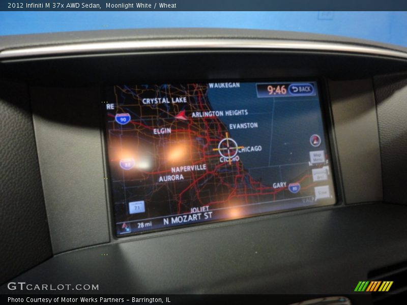 Moonlight White / Wheat 2012 Infiniti M 37x AWD Sedan