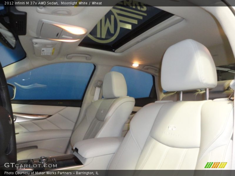 Moonlight White / Wheat 2012 Infiniti M 37x AWD Sedan
