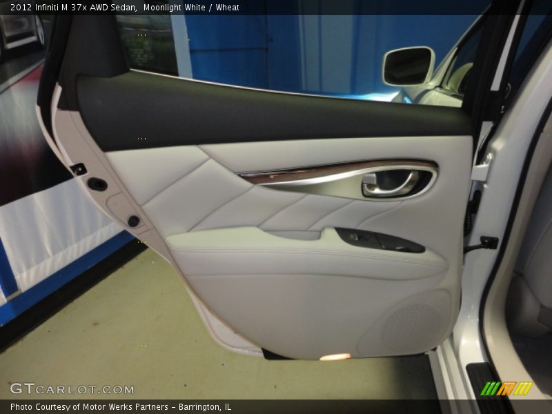 Moonlight White / Wheat 2012 Infiniti M 37x AWD Sedan