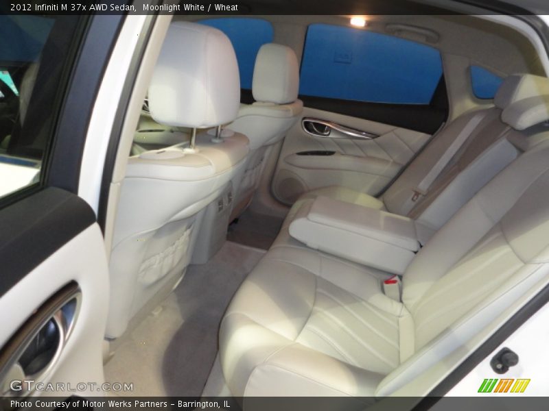 Moonlight White / Wheat 2012 Infiniti M 37x AWD Sedan