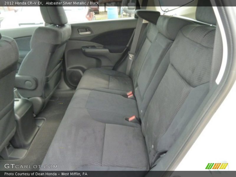 Alabaster Silver Metallic / Black 2012 Honda CR-V EX