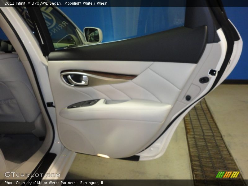 Moonlight White / Wheat 2012 Infiniti M 37x AWD Sedan