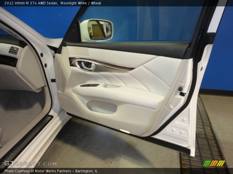 Moonlight White / Wheat 2012 Infiniti M 37x AWD Sedan