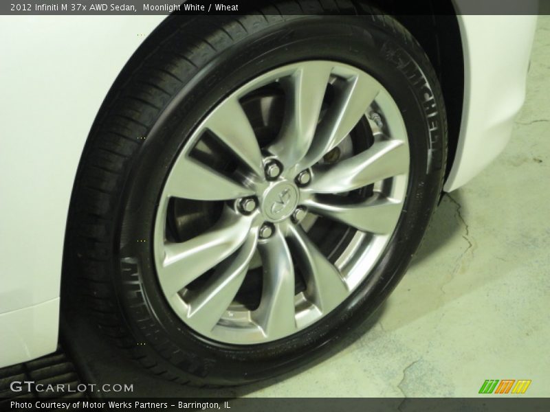 Moonlight White / Wheat 2012 Infiniti M 37x AWD Sedan