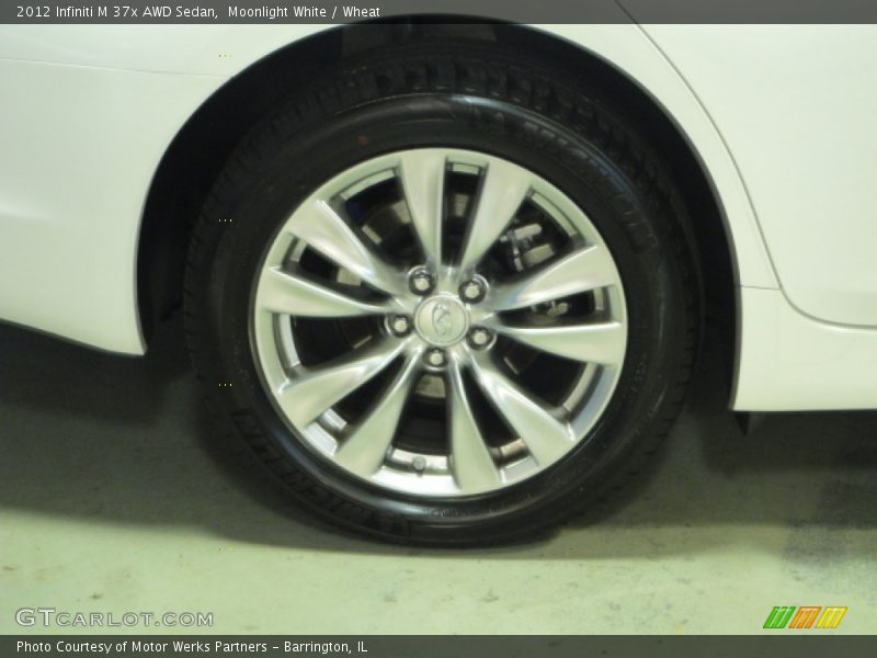 Moonlight White / Wheat 2012 Infiniti M 37x AWD Sedan