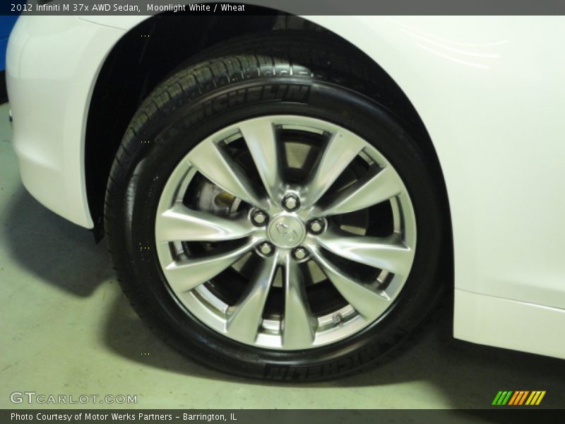 Moonlight White / Wheat 2012 Infiniti M 37x AWD Sedan
