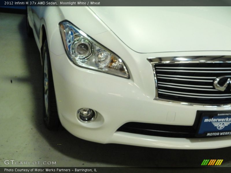 Moonlight White / Wheat 2012 Infiniti M 37x AWD Sedan