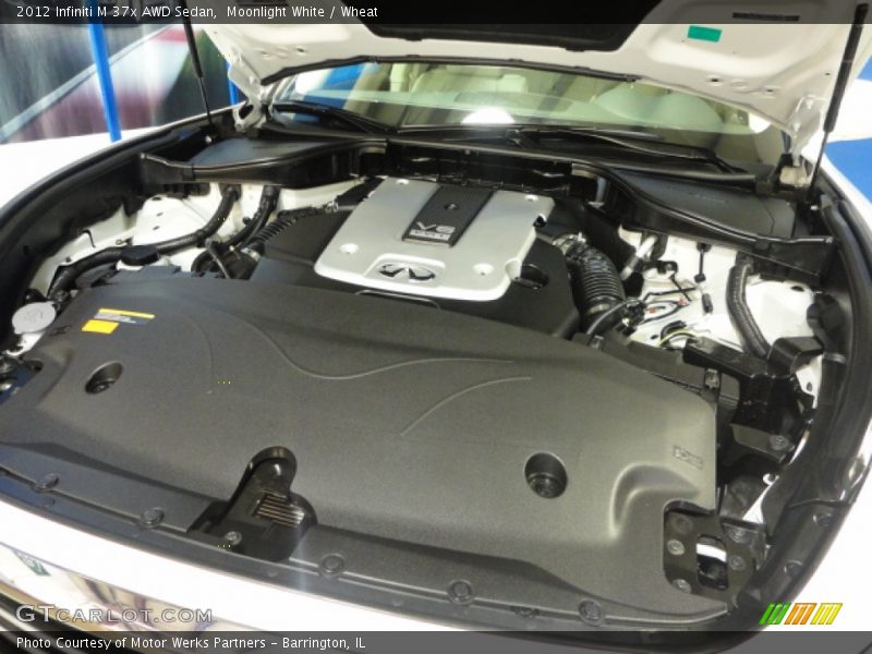 Moonlight White / Wheat 2012 Infiniti M 37x AWD Sedan
