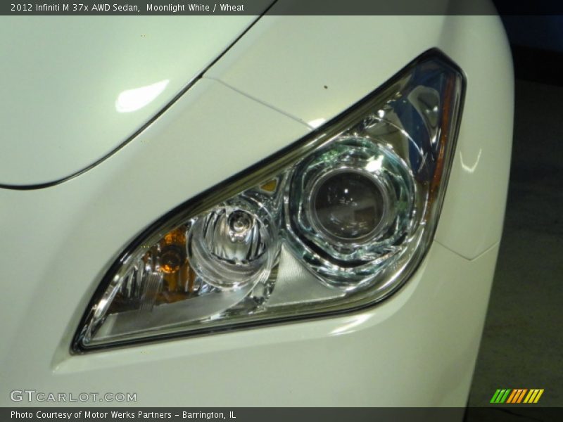 Moonlight White / Wheat 2012 Infiniti M 37x AWD Sedan