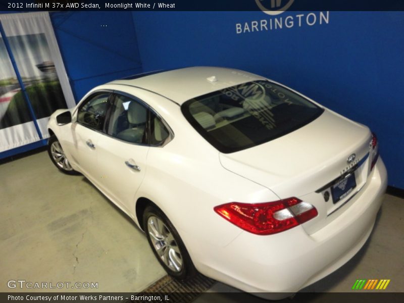 Moonlight White / Wheat 2012 Infiniti M 37x AWD Sedan