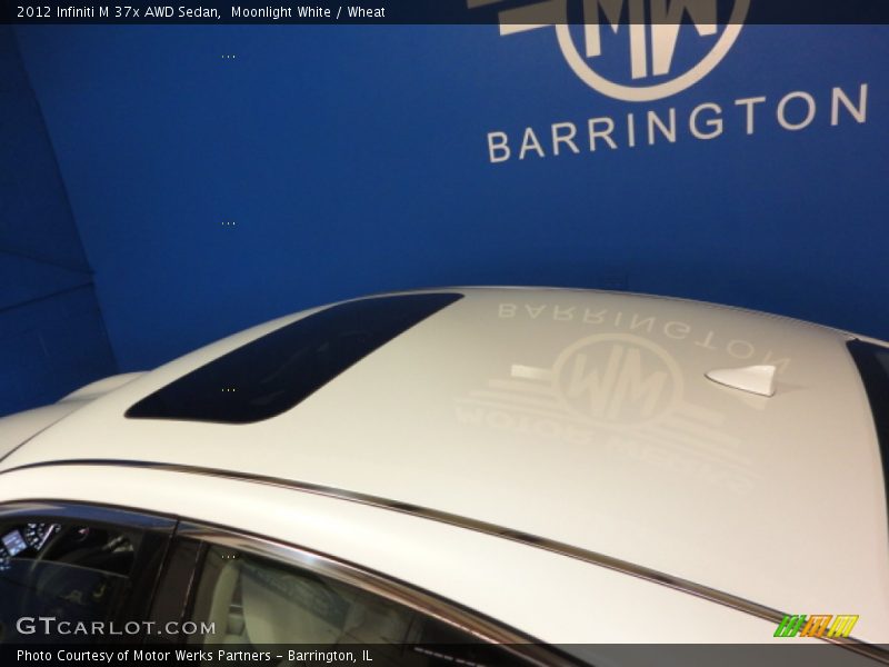 Moonlight White / Wheat 2012 Infiniti M 37x AWD Sedan