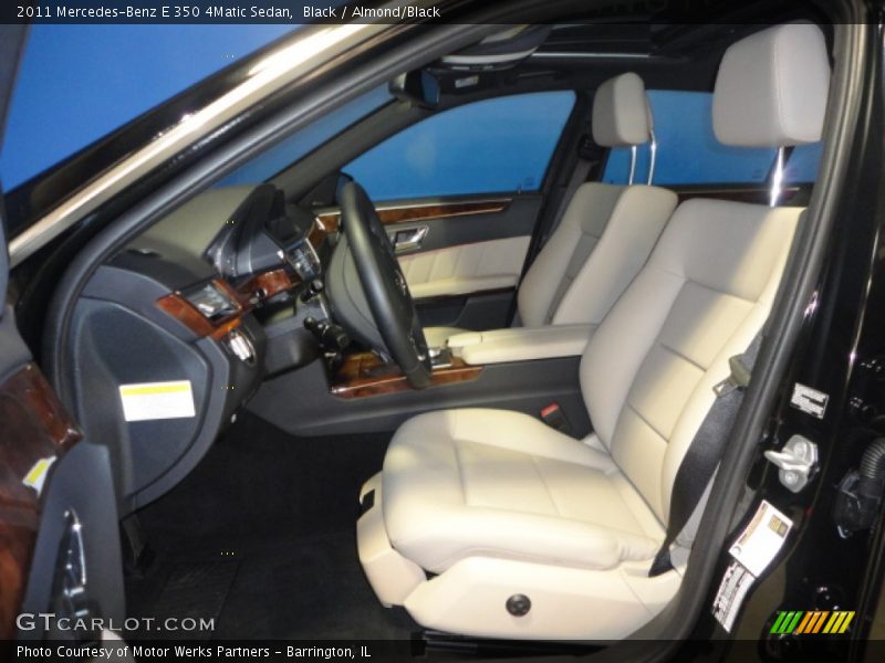 Black / Almond/Black 2011 Mercedes-Benz E 350 4Matic Sedan