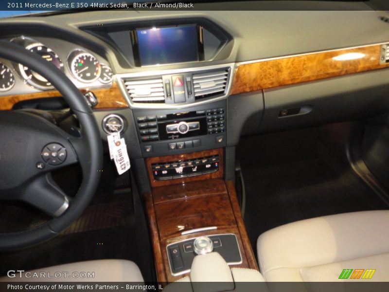 Black / Almond/Black 2011 Mercedes-Benz E 350 4Matic Sedan