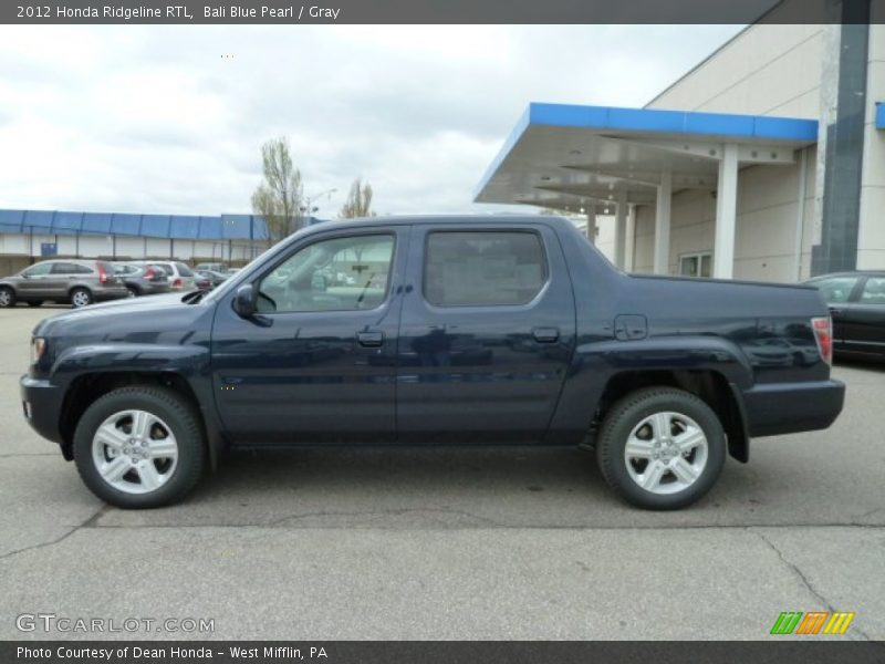 Bali Blue Pearl / Gray 2012 Honda Ridgeline RTL
