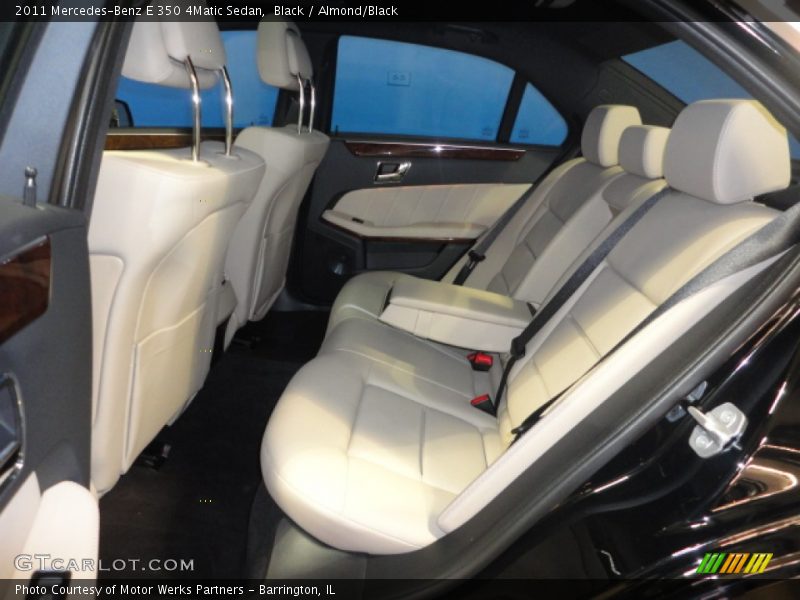 Black / Almond/Black 2011 Mercedes-Benz E 350 4Matic Sedan