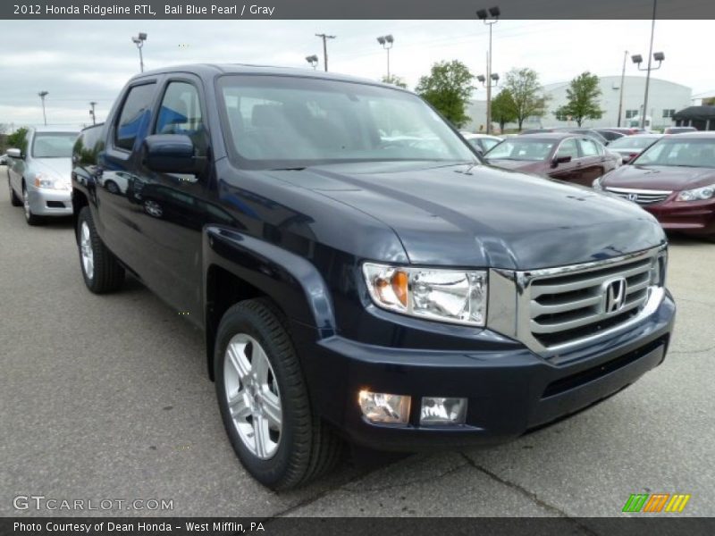 Bali Blue Pearl / Gray 2012 Honda Ridgeline RTL
