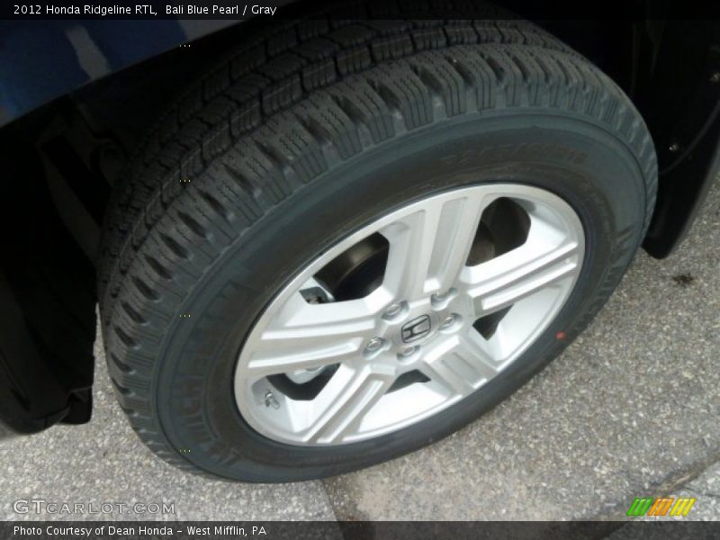 Bali Blue Pearl / Gray 2012 Honda Ridgeline RTL