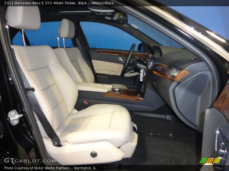 Black / Almond/Black 2011 Mercedes-Benz E 350 4Matic Sedan
