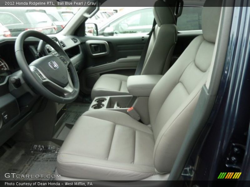 Bali Blue Pearl / Gray 2012 Honda Ridgeline RTL