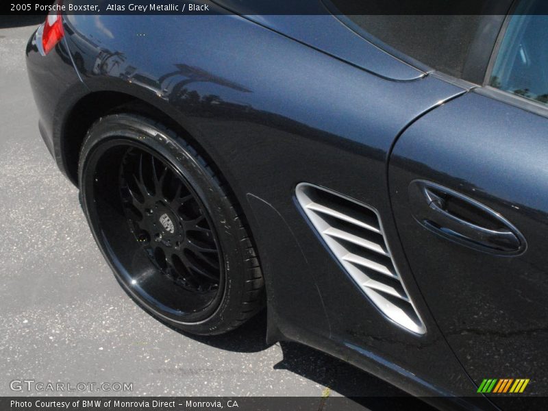 Atlas Grey Metallic / Black 2005 Porsche Boxster