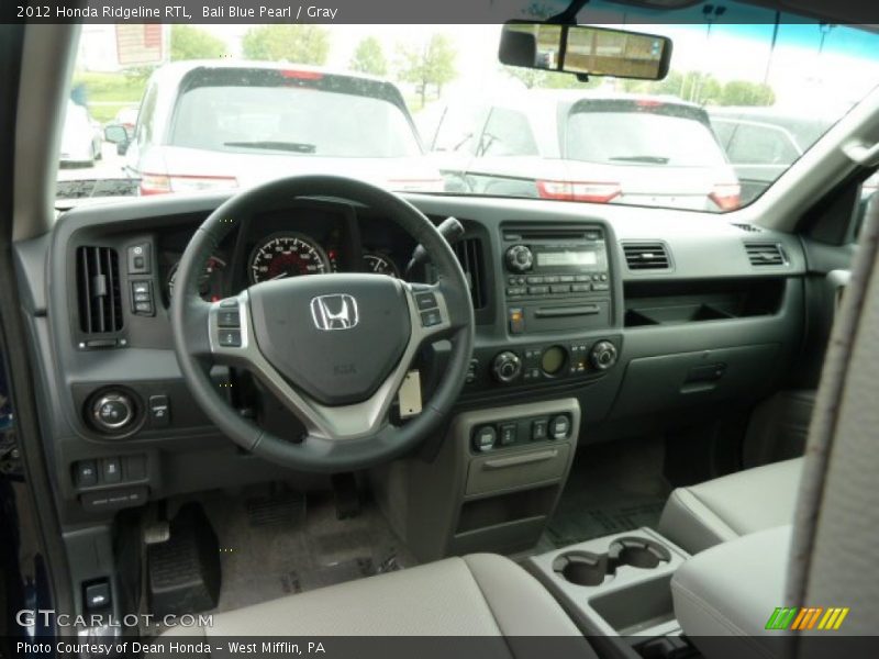 Bali Blue Pearl / Gray 2012 Honda Ridgeline RTL