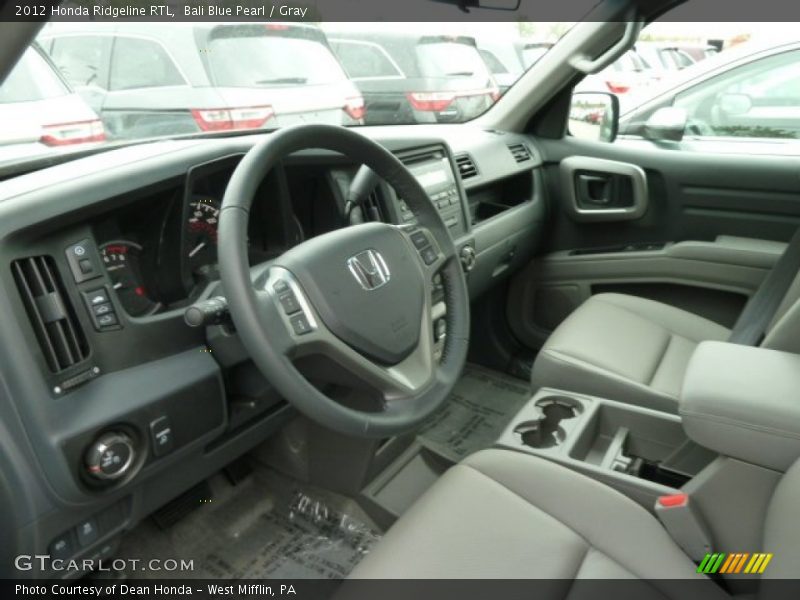 Bali Blue Pearl / Gray 2012 Honda Ridgeline RTL