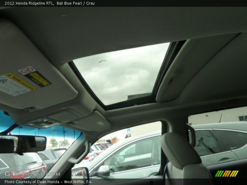 Bali Blue Pearl / Gray 2012 Honda Ridgeline RTL