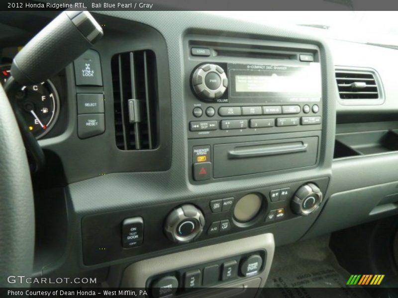 Bali Blue Pearl / Gray 2012 Honda Ridgeline RTL