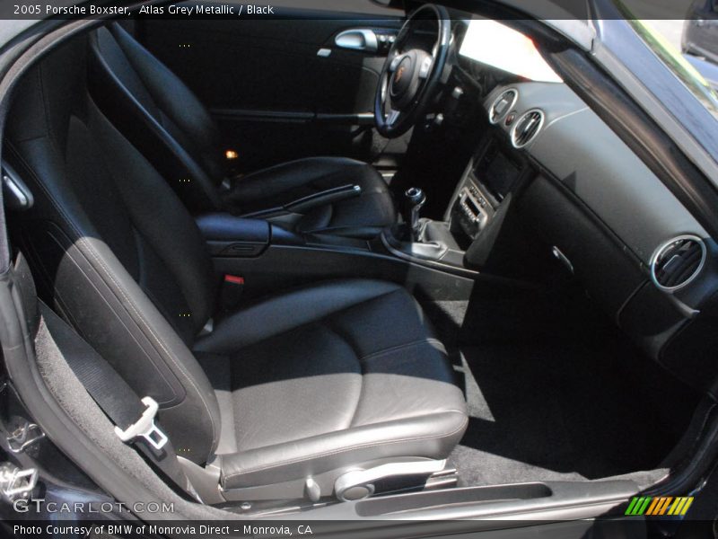 Atlas Grey Metallic / Black 2005 Porsche Boxster