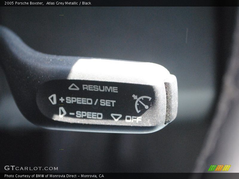 Atlas Grey Metallic / Black 2005 Porsche Boxster