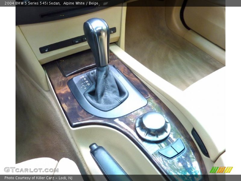Alpine White / Beige 2004 BMW 5 Series 545i Sedan