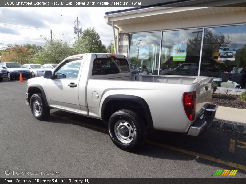 Silver Birch Metallic / Medium Pewter 2008 Chevrolet Colorado Regular Cab