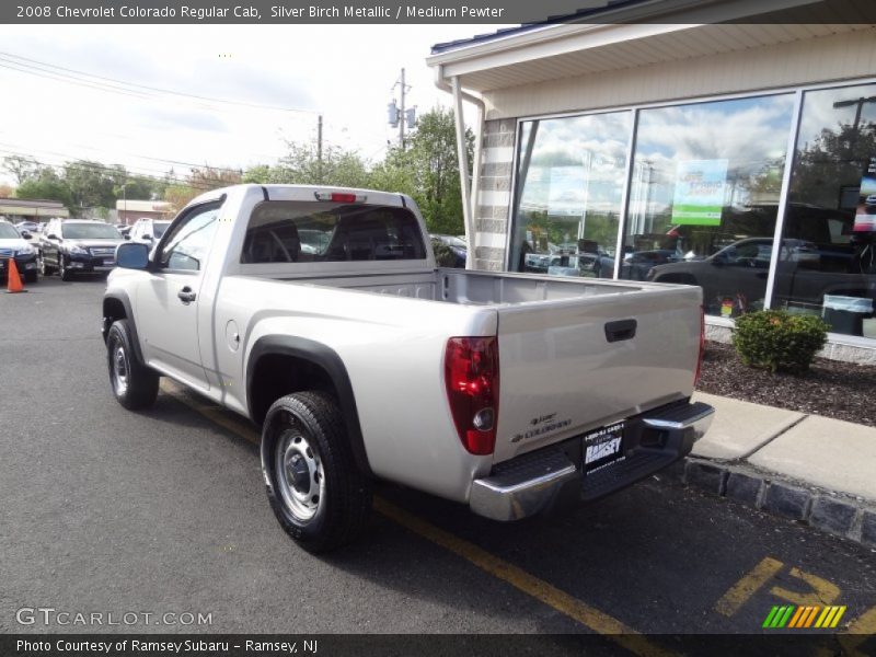 Silver Birch Metallic / Medium Pewter 2008 Chevrolet Colorado Regular Cab