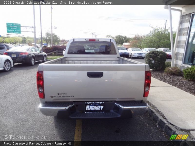 Silver Birch Metallic / Medium Pewter 2008 Chevrolet Colorado Regular Cab
