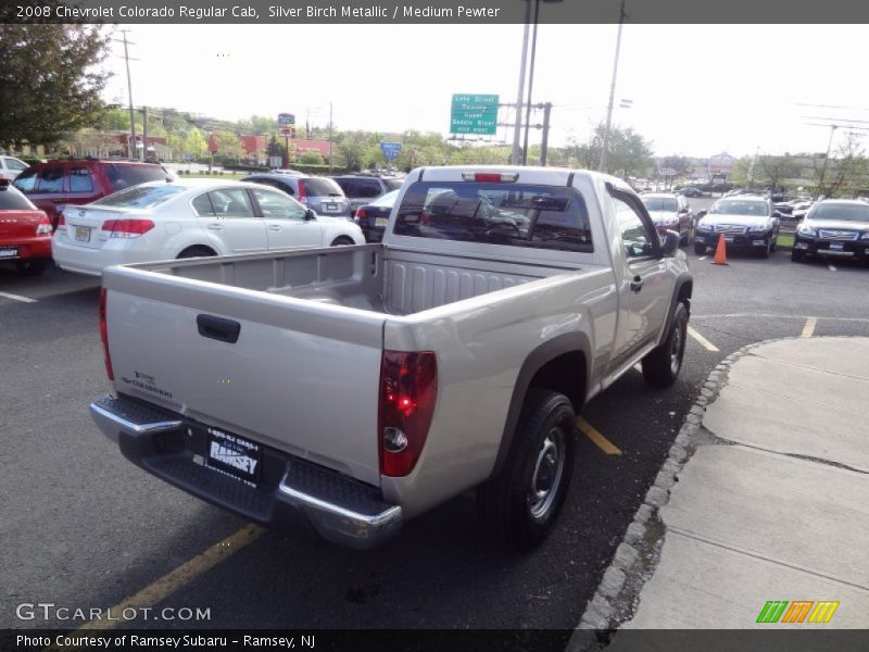 Silver Birch Metallic / Medium Pewter 2008 Chevrolet Colorado Regular Cab