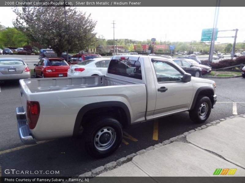 Silver Birch Metallic / Medium Pewter 2008 Chevrolet Colorado Regular Cab