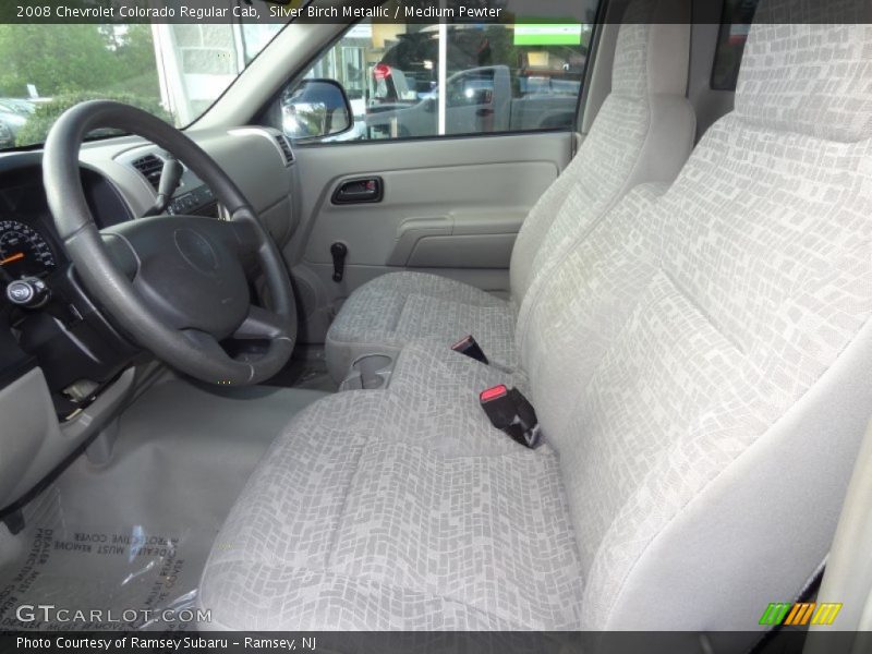 Silver Birch Metallic / Medium Pewter 2008 Chevrolet Colorado Regular Cab