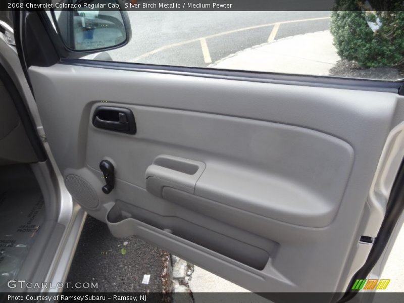 Silver Birch Metallic / Medium Pewter 2008 Chevrolet Colorado Regular Cab