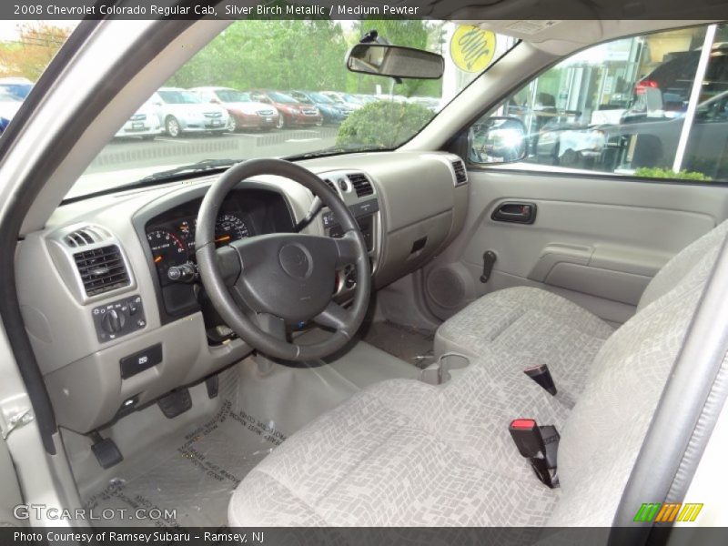 Silver Birch Metallic / Medium Pewter 2008 Chevrolet Colorado Regular Cab