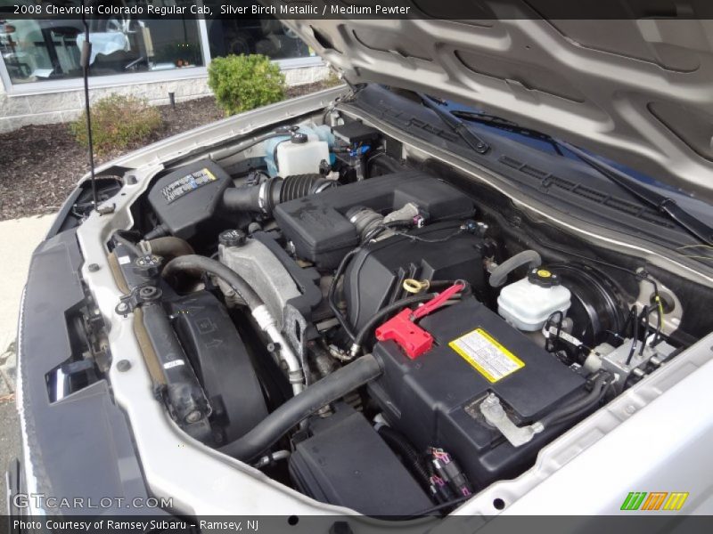 Silver Birch Metallic / Medium Pewter 2008 Chevrolet Colorado Regular Cab