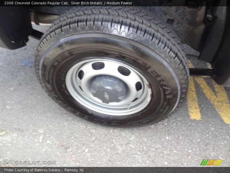 Silver Birch Metallic / Medium Pewter 2008 Chevrolet Colorado Regular Cab