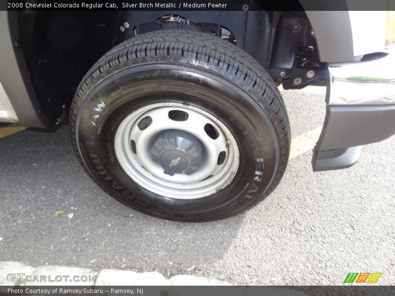 Silver Birch Metallic / Medium Pewter 2008 Chevrolet Colorado Regular Cab