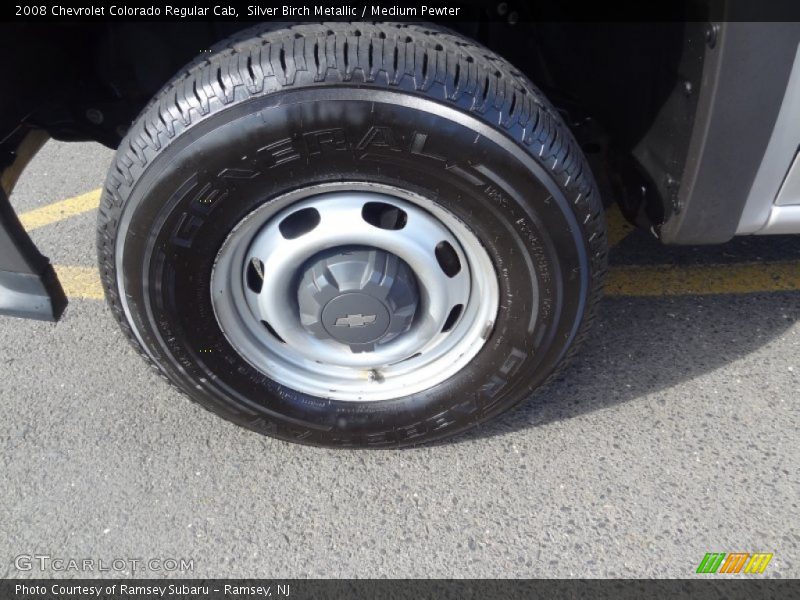 Silver Birch Metallic / Medium Pewter 2008 Chevrolet Colorado Regular Cab