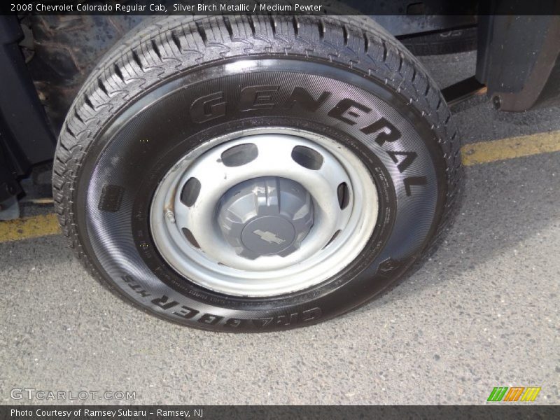 Silver Birch Metallic / Medium Pewter 2008 Chevrolet Colorado Regular Cab