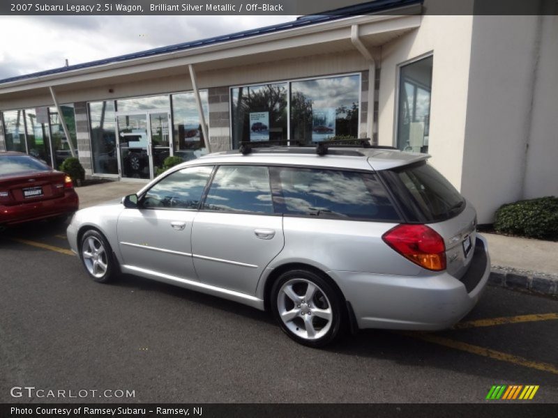Brilliant Silver Metallic / Off-Black 2007 Subaru Legacy 2.5i Wagon