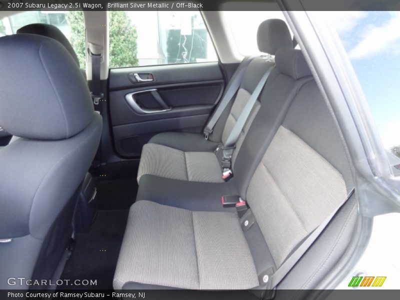 Brilliant Silver Metallic / Off-Black 2007 Subaru Legacy 2.5i Wagon